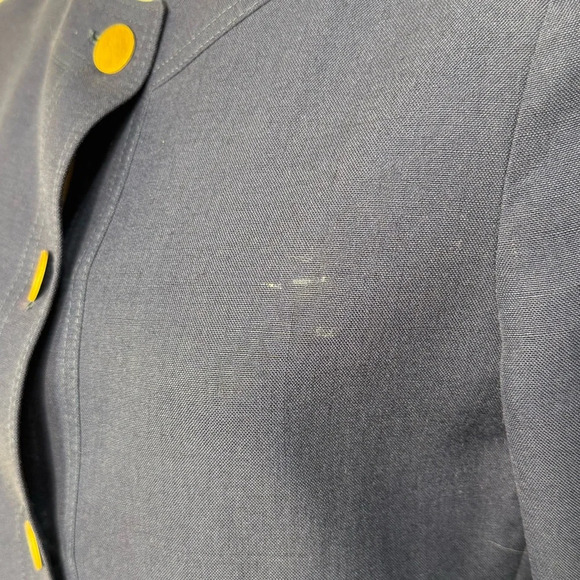 Gucci uniform jacket blazer viscose linen gauze 617705 size 40 - Picture 7 of 8